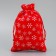 Bag gift canvas "Snowflake Parade", 16 x 24 cm +/- 1.5 cm, New Year