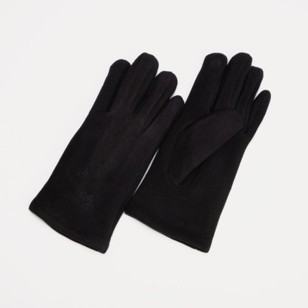 Gloves are female, dimensionless, with insulation, black color