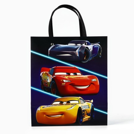 Gift Package Laminated with embossing "Champion", cars, 23x27x11.5 cm-3