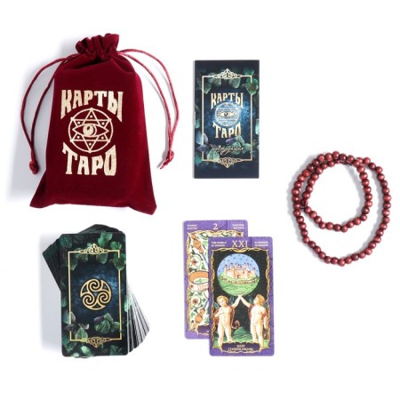 Tarot "Visconti-Sorde", 78 cards (6x11 cm), bag (12x19 cm), Roam, 16+-2