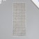 Sticker Plastic Rhinestones "Half-Pester" D-8 mm silver 10x27 cm