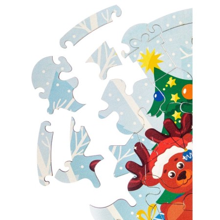 Puzzle "New Year's mood"-3