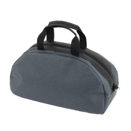 Road bag, textiles, gray 37x16x22 cm-1