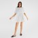 Dress summer female mist size 50, white color