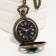 Pocket clock "Compass", quartz, d dial - 3.5 cm, chain - 80 cm