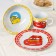 Set of dishes, 3 objects: plate Ø 16.5 cm, bowl Ø 14 cm, mug 200 ml, car