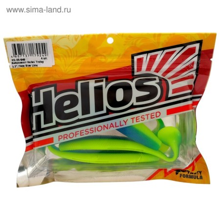 Vibro -high -high Helios Trofey Blue Lime, 14 cm, 4 pcs. (HS-25-040)-1