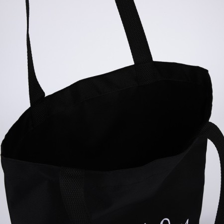 Bag Schoper "Good inside", 35 x 0.5 x 40 cm, embroidery, black-6