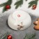 Saladnik Dolyana "Snowman with animals", 580 ml, D = 15 cm, white color