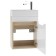 Tumba Iceberg Dream under the Yenisei Sink 40, oak sonoma, without a box, suspended