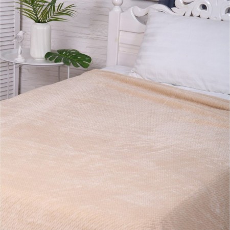 Coopid blat, 150x200cm, beige, velsoft 270g/m, polyester-1