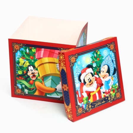 Gift Folder Fairy Tale New Year, 30x30x30 cm, Mickey Mouse-6