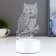 Owl lamp Led RGB from the network