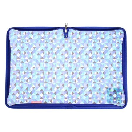 A4 Erichkrause Cubes, 550 μm, 1 compartment, plastic, plastic, on a zipper-2