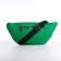 Bag Cross-Bodi with a zipper, green color