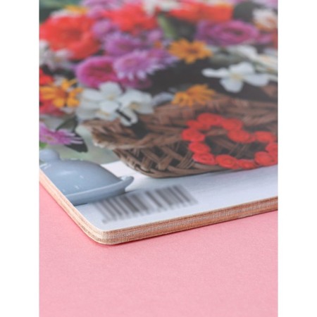 Board wooden “Bouquet”, 25 × 16.5 × 0.4 cm-2