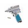 Pneumonomoro -controlled shock Gross G1260, 1/2 ", Twin Hammer, 7000 rpm, 480 l/min, 813nm