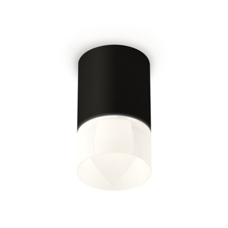 Ambrella Light overhead lamp, XS7422025, MR16 GU5.3 LED 10 watts, black sand, white matte