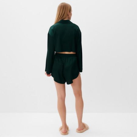 Kit (shirt, shorts) Women's Minaku: Home Collection Color Emerald, Rr. 50-4