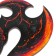 Souvenir weapon ax Shadow "Fire", length 23 cm
