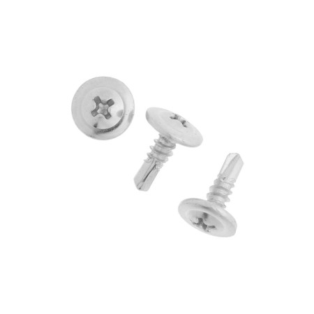 Self -tapping screws "Tundra", with a press -shaped, drilling, 4.2x13 mm, galvanized, 1 kg