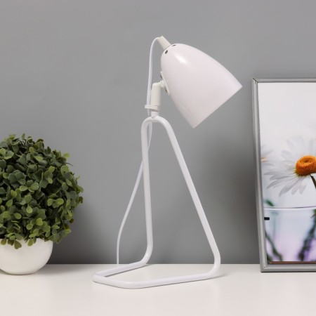 Tall lamp "Stand" E27 40W white 15x16.5x38 cm-4