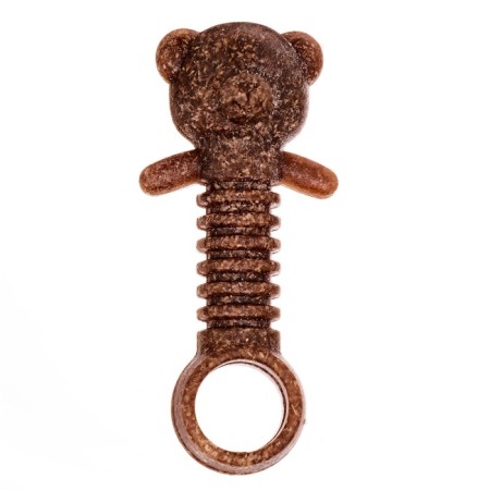 Chewing toy toy with the aroma of feed "Teddy bear", 9 x 4.5 cm-1