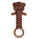 Chewing toy toy with the aroma of feed "Teddy bear", 9 x 4.5 cm