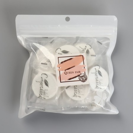 Pressed napkins in tablets, universal, 20 pcs, 21 × 15 cm, white color-9