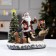 LED figure "New Year's sleighs with gifts" 25x18cm, 17LED, AAX3 (not in the Complex), USB, RGB
