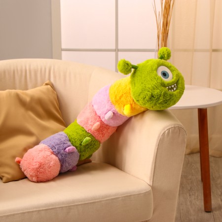 Soft toy "caterpillar", 75 cm, multi -colored-2