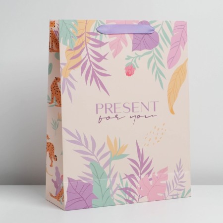 Gift laminated vertical, packaging, “Gift for you”, l 31 x 40 x 11.5 cm-1