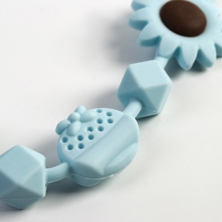 Holder for nipples - dummy, silicone, blue color-1