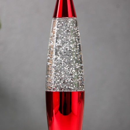 Light "Red Rocket" LED, LAVA, sparkles, from batteries 3HLR44 19 cm Risalux-9