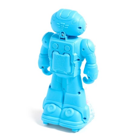 Musical robot "Robbie", Russian voiceing, lighting effects, blue color-2