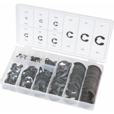 Set of e-shaped stop rings service key, 300 items