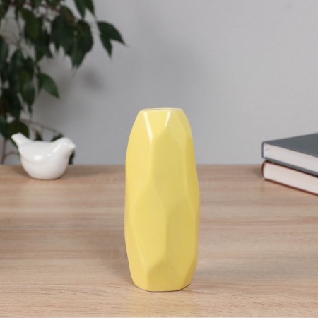 VAZA Ceramics Table "Avital Galant" 17x6.5 cm, yellow
