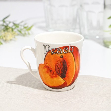 Mug "Fruits", 200 ml, ceramics, mix-5