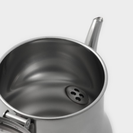 A teapot of stainless steel "Sultan", 700 ml, 201 steel, chrome color-2