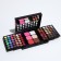Professional set for makeup (eyelid shadows, lip gloss, blush, correctors)