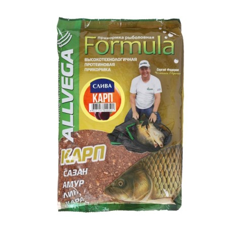 Bait Allvega Formula Carp Plum, Plum carp, 900 g