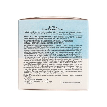 Moisturizing Cream-Gel Iceland Aqua Gel Cream 60ml-2