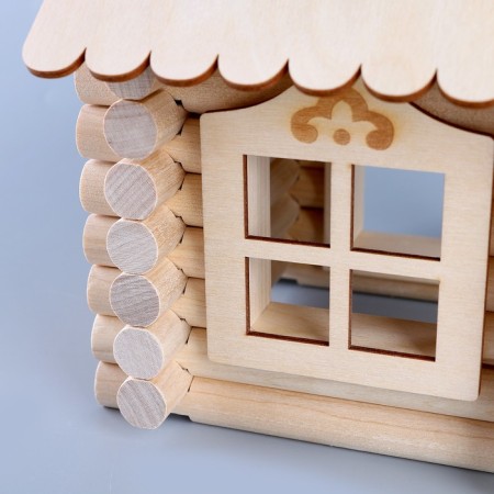 Designer "Collect a house from logs No. 2"-2