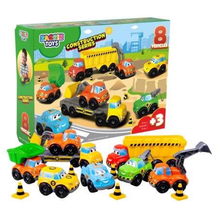 Game set "Auto Machines Construction", 8 cars