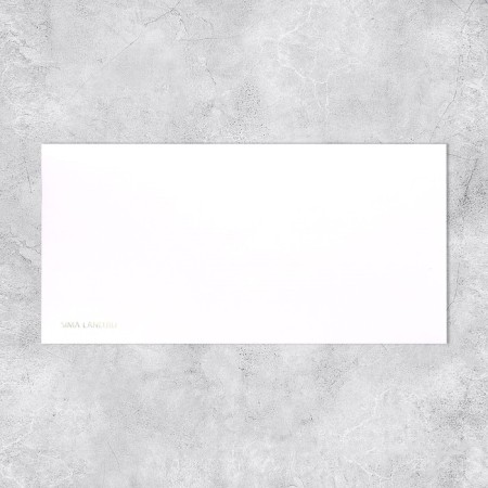 Конверт подарочный For you, софт тач, тиснение, 19 × 9,2 см-2