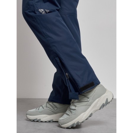 Semi-combinezone ski insulated female winter, size 48, dark blue color-12