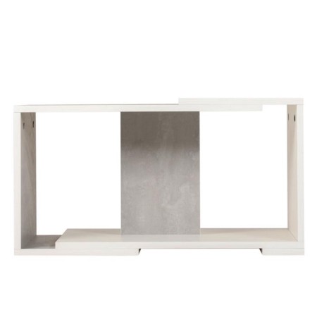 CHARTE CHETER table, 700x500x350, concrete/white-6