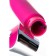 A vibrator with a clitoral stimulant Jos Loly, Pink, 21.6 cm