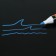 Cretaceous marker for glass, led, on a blister, blue