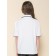Jumper for girls, height 128 cm, white color